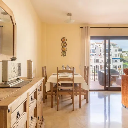 2261-Superb Apt On The Beach, On Duquesa Harbour Manilva Buitenkant foto